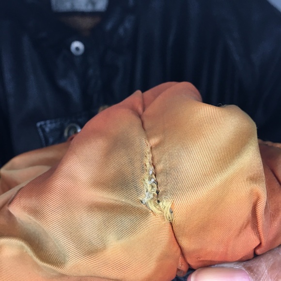 COUGAR INTERNATIONAL Leather Bomber Jacket - Picture 5 of 7